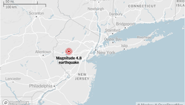 Tremblement de terre à New York et dans sa région